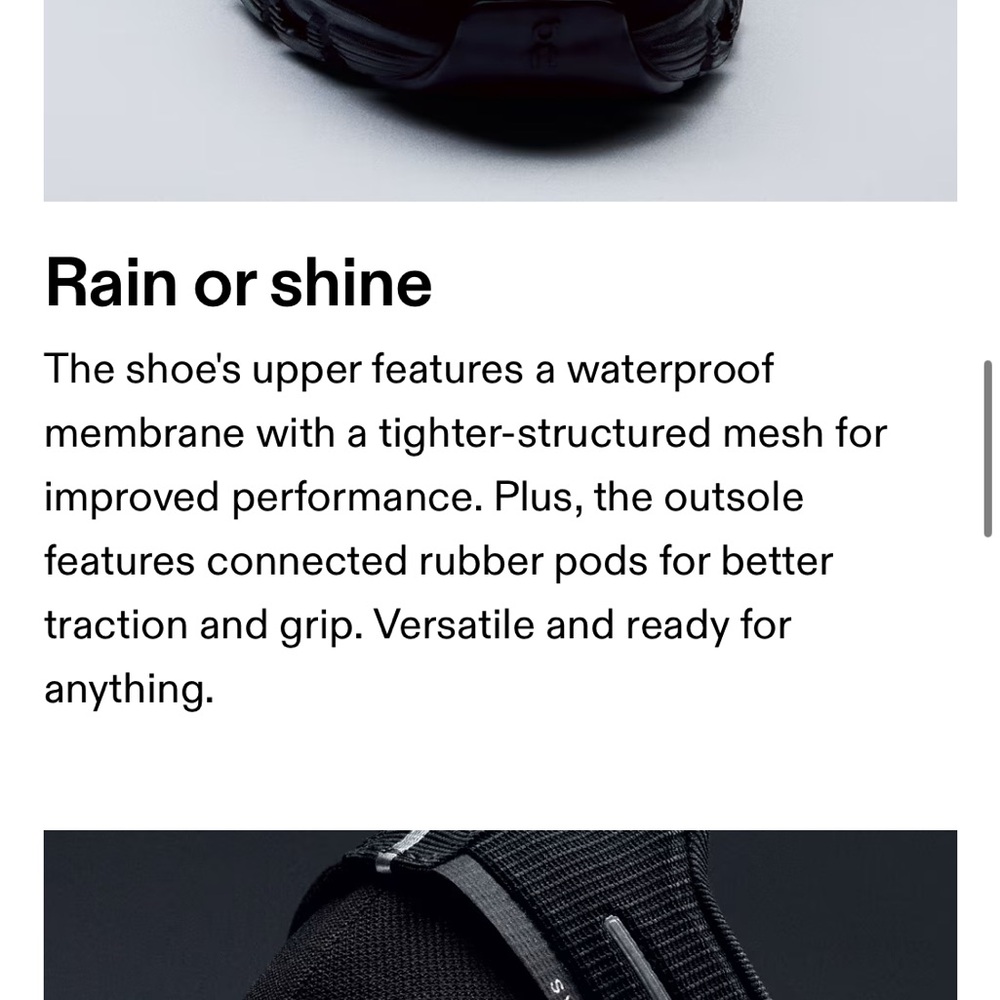 On Running Cloud Waterproof Women's Sneakers - Light Mauve - Picture 7 of 9
